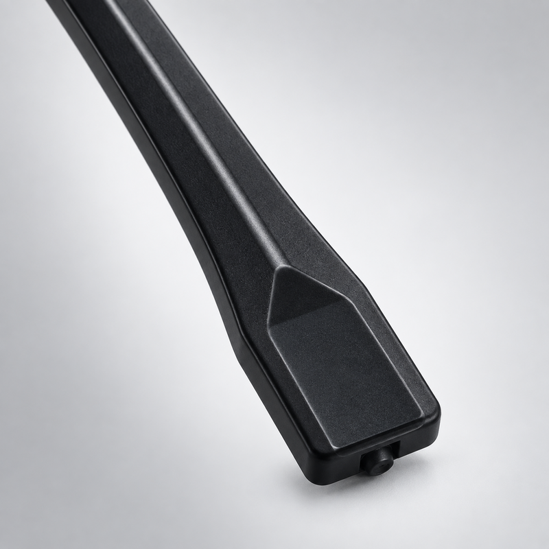 Black PS 2.5g Disposable Dinner Spoon DS314 handle detail