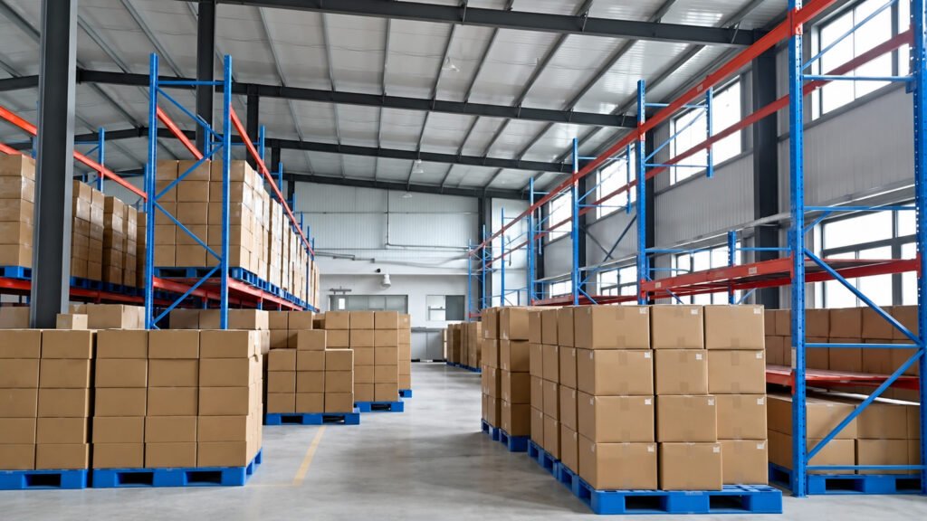 Finished disposable cutlery warehouse