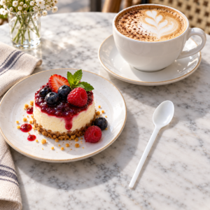 White PS 1.2g Coffee & Dessert Spoon - DS308