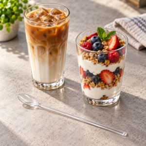 Clear PS 1.8g Long Handle Dessert Spoon - DS309