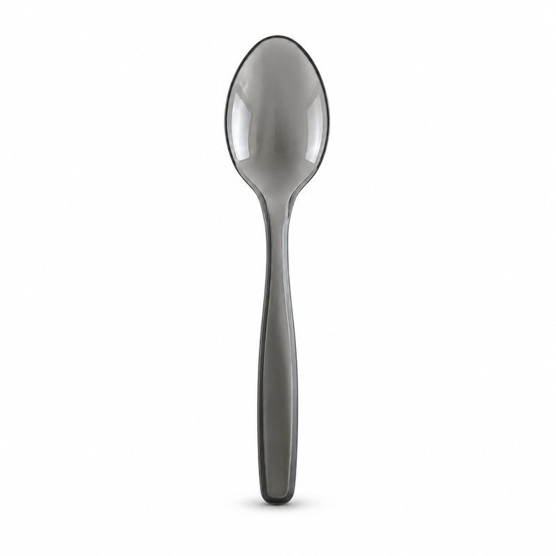 Gray PS 3g Coffee & Dessert Spoon DS313 on white background